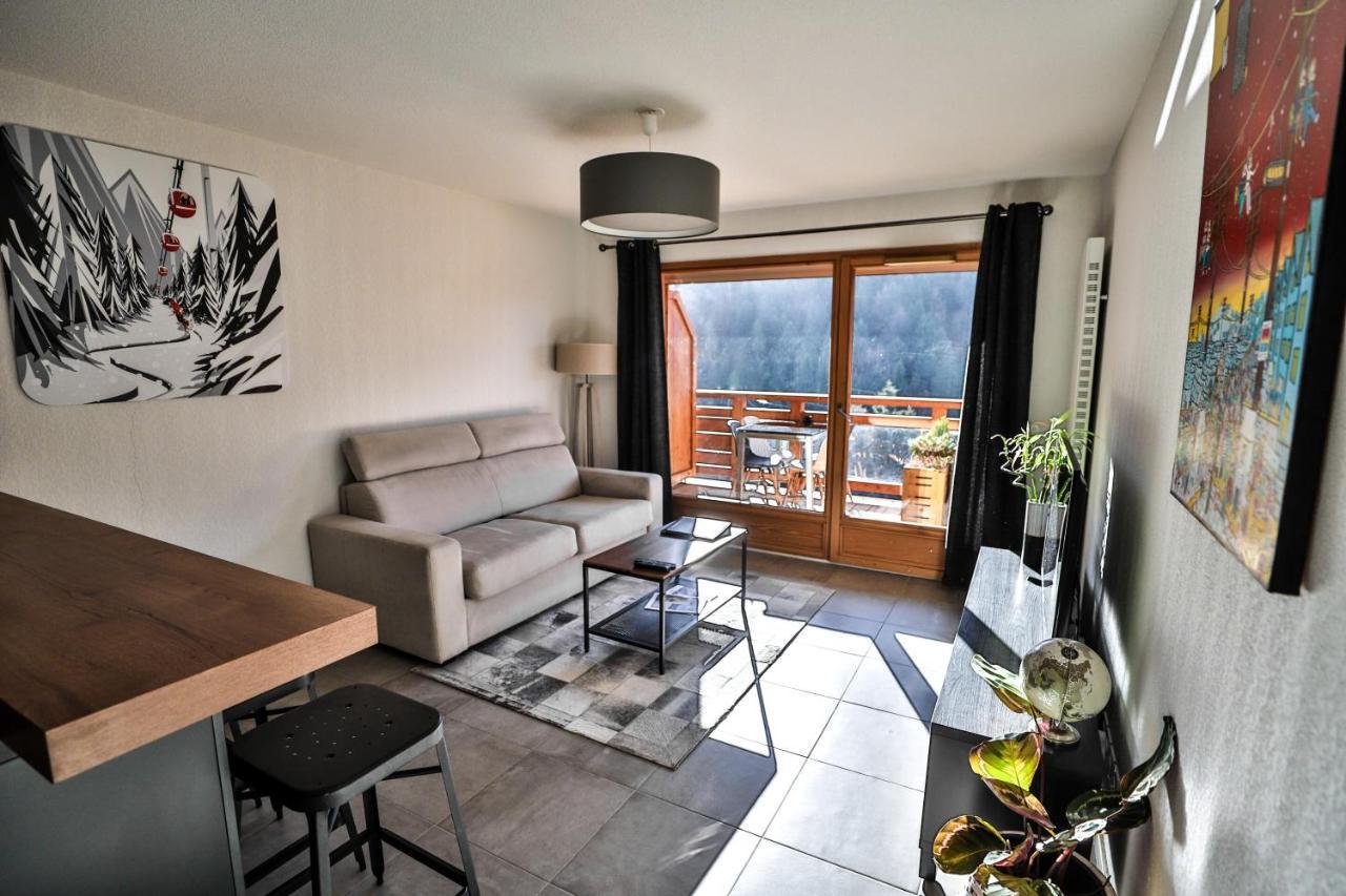 Appt Primeveres - Centre Village, Vue Montagne - Aravistour Saint-Jean-de-Sixt Exterior photo